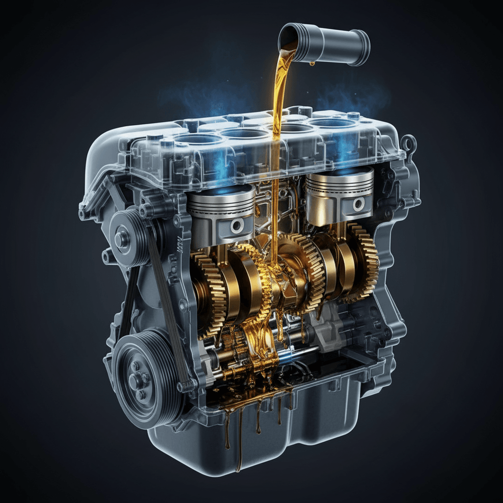 Olej silnikowy -5W30, 10W-40 czy inny? olej funkcja oleju